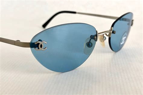 buy vintage chanel sunglasses|chanel sunglasses with clear sides.